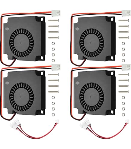 Amazon.co.jp: SYW·pcparts 55mm 超薄型5V DCブロワーファン交換用